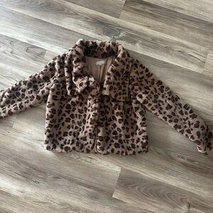 LEOPARD FUR COAT
